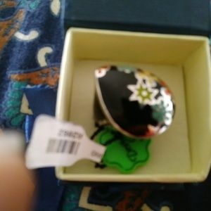 Alan K Jewelry - Murano, Silver ring. Size 8 Alan K Jewelry - Murano, Silver ring. Size 8